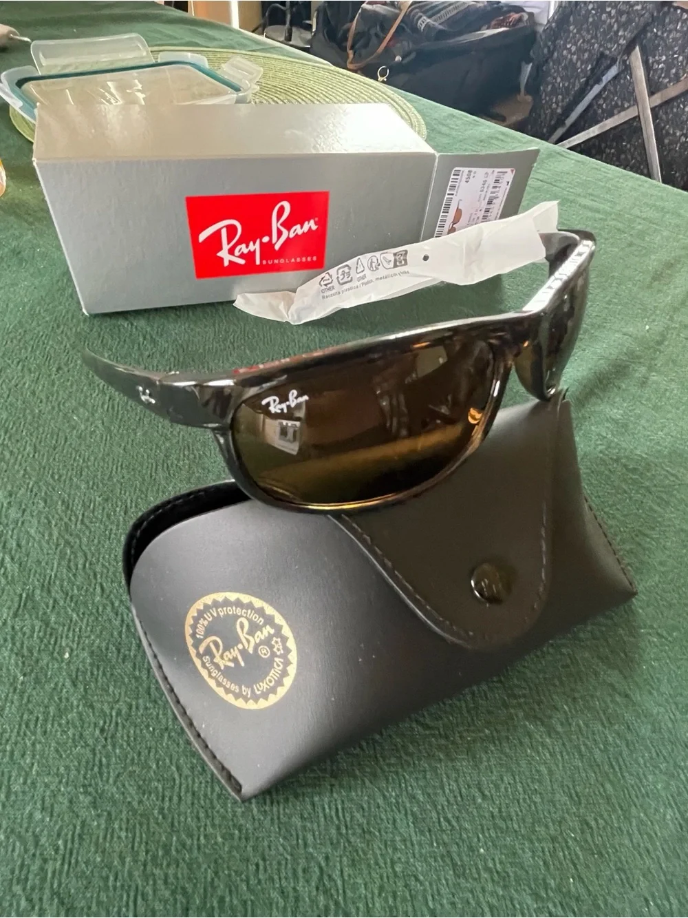 Ray- Ban Predator 2 Rectangle Sunglasses RB2027 * BRAND NEW* Never Worn